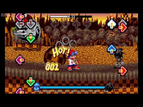 Friday Night Funkin' Burning Mockup Animation