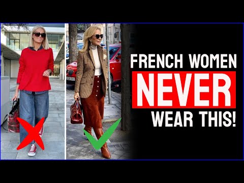 French Women Over 50 Never Wear These 7 Things (What They Wear Instead)