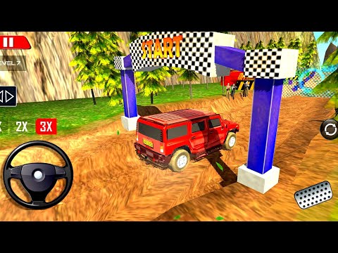 Mercedes G-Class Mountain Hill Driver 3D - Offroad 4x4 Jeep Driving Simulator - Android GamePlay