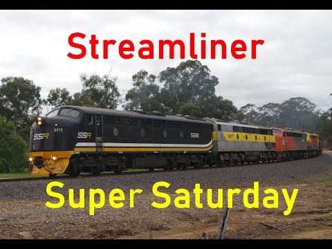 Streamliner Super Saturday - Quad-header Grain Train