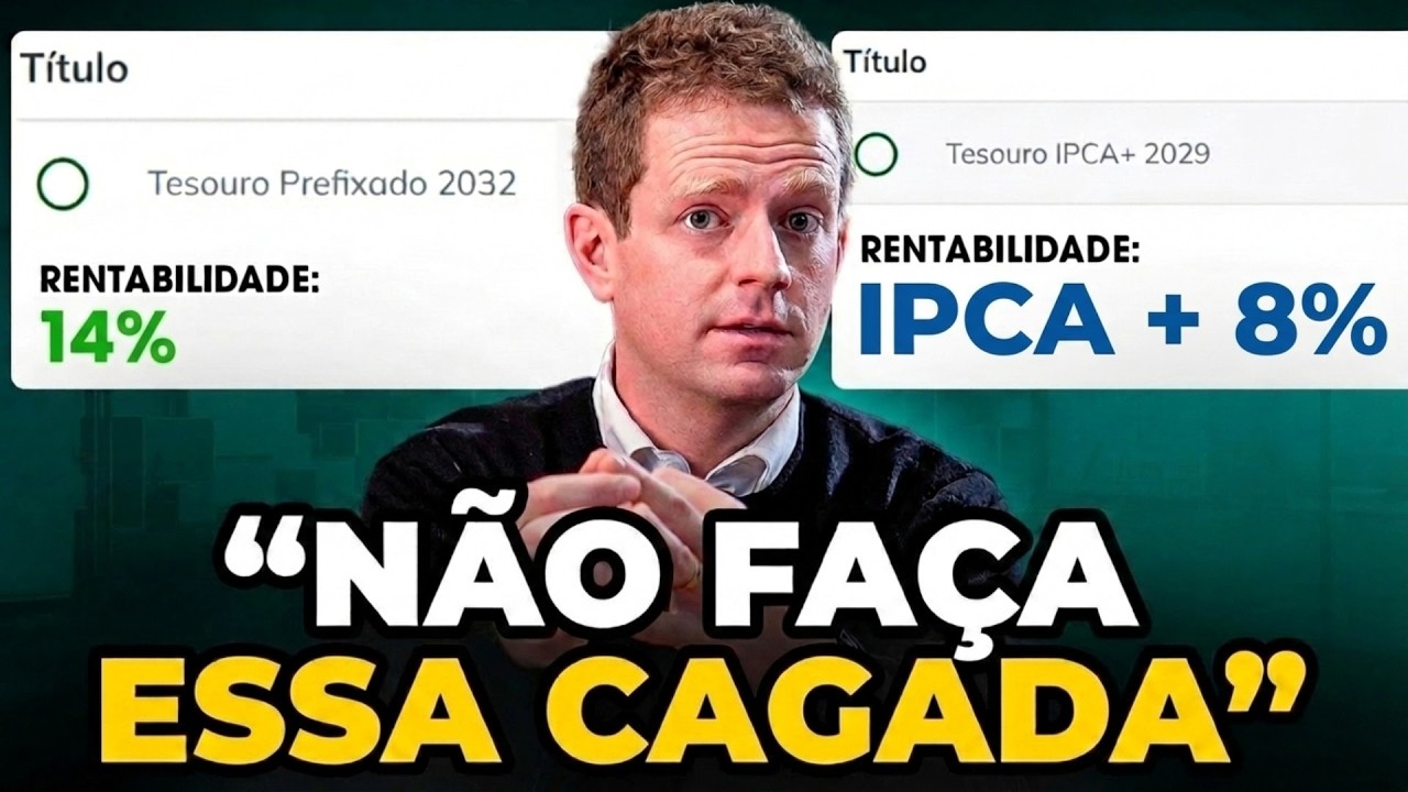 IPCA+8% X PRÉ 14,3%: o erro que 90% dos investidores cometem
