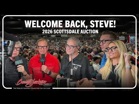 Welcome Back, Steve! - BARRETT-JACKSON 2026 SCOTTSDALE AUCTION