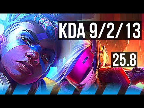 EKKO vs KATARINA (MID) | 9/2/13, Rank 10 Ekko | KR Challenger | 25.8