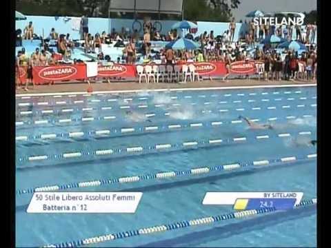 Serie 12 dei 50 Stile Libero  Assoluti Femmine Master - 12 MEMORIAL ANDREA BETTIOL