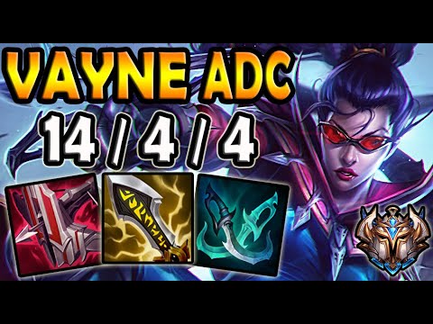 Vayne vs Kaisa [ TRIPLE KILL ] ADC - Korea Challenger 11.18 ✔️