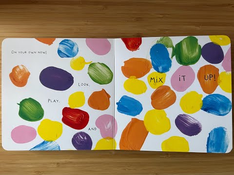 Mix It Up! 3 min Interactive Children's Book by, Hervé Tullet