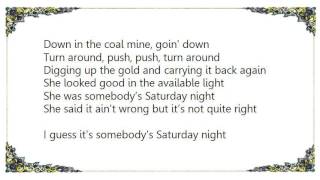 Walter Becker - Somebody's Saturday Night Lyrics