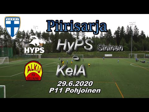 Piirisarja P11 HyPS Sininen - KelA 29.6.2020