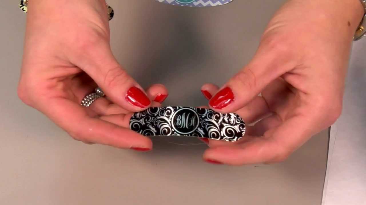 DynaSub Aluminum Hair Barrette Sublimation Instructions for DS041W