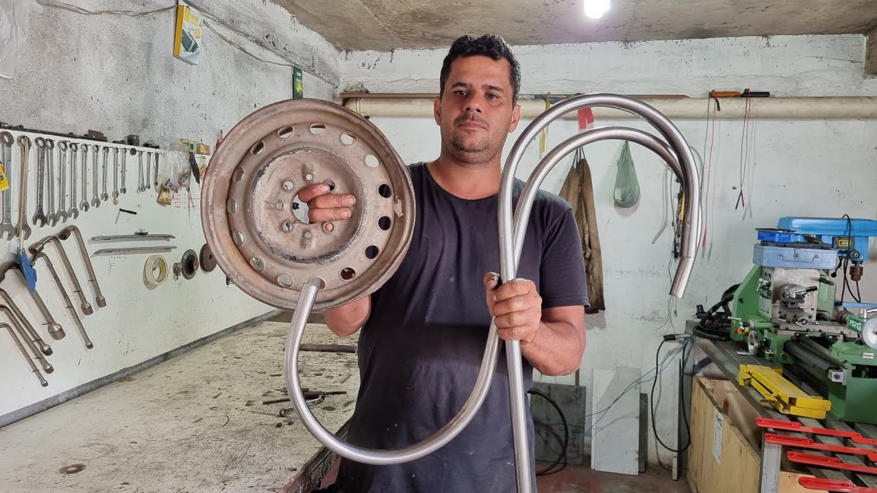 Como fazer uma curvadora de tubos caseira