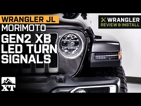 Jeep Wrangler JL Morimoto GEN2 XB LED Turn Signals; Smoked Review & Install