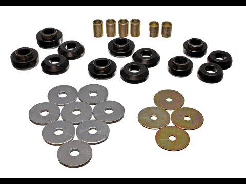 Installing Energy Suspension Body Mounts
