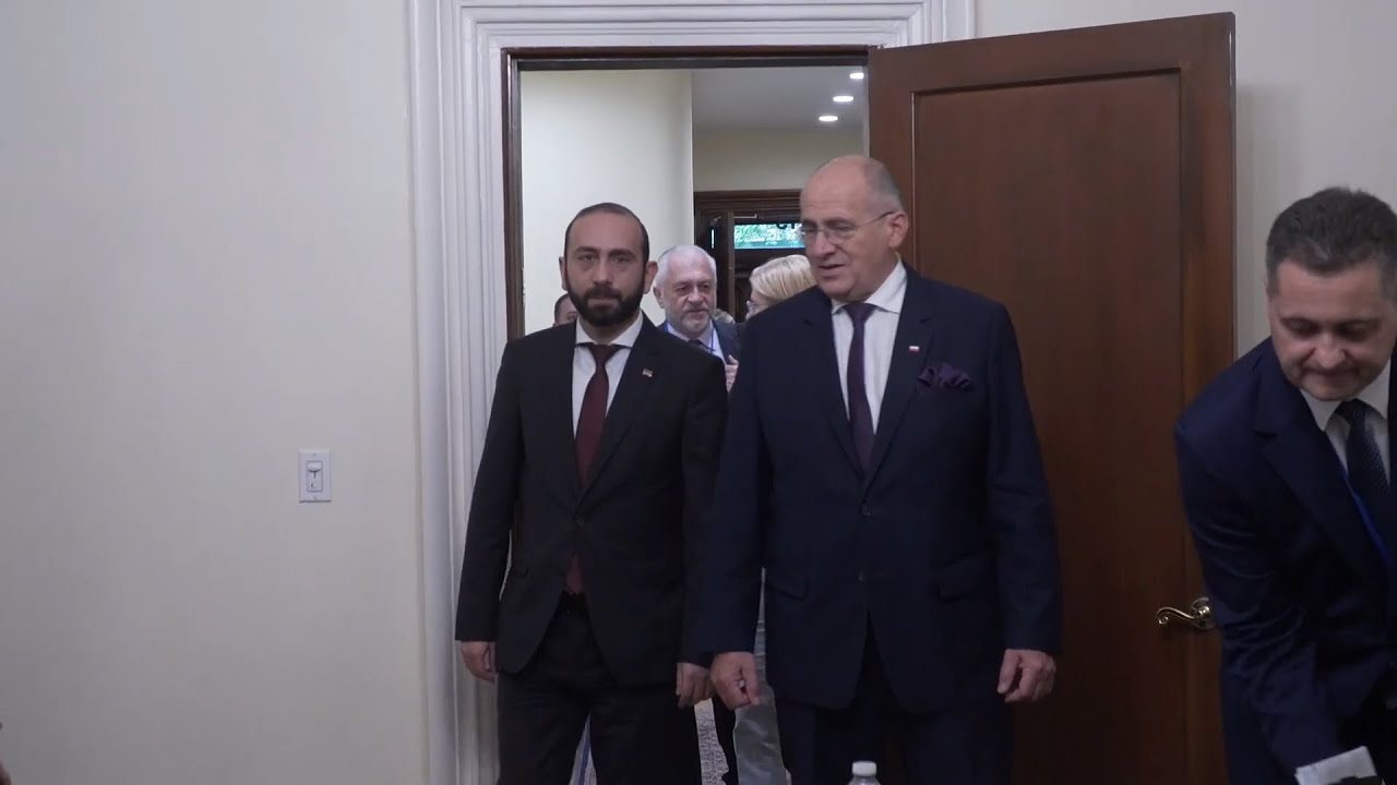 Հայաստանի և Լեհաստանի ԱԳ նախարարների հանդիպումը