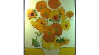 How to Paint Van Gogh's Sunflowers in 6 Minutes