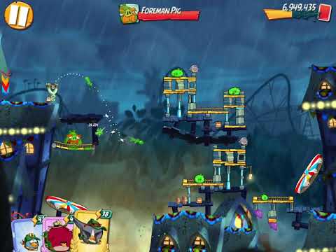 Angry Birds 2 - Map Level 254 - boss room, Leo strike