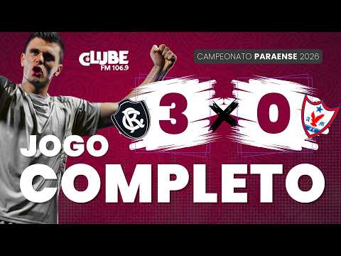 AO VIVO CLUBE DO REMO X ÁGUIA DE MARABÁ | CAMPEONATO PARAENSE