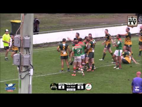 2015 NRL Round 5 1st Grade Highlights - Macquarie v Western Suburbs
