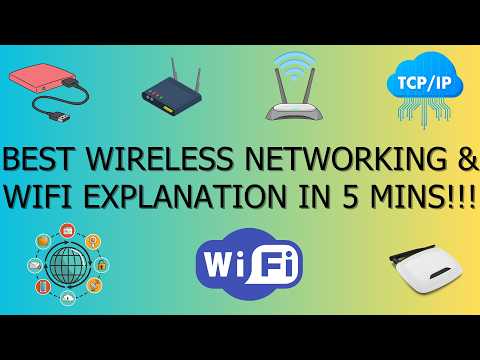 Wireless Networking in 5 MINS! Wi-Fi Standards, CCNA, CompTIA, University