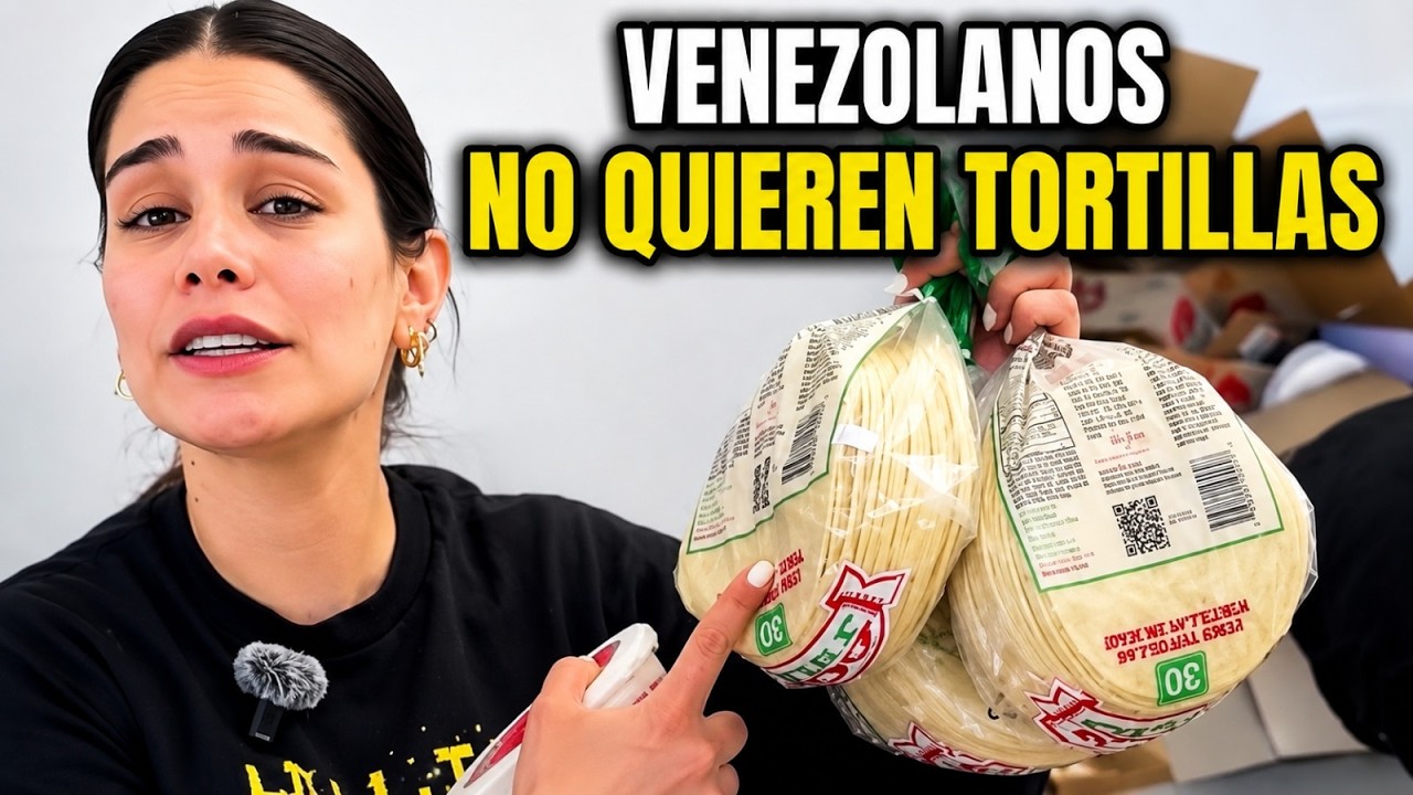VENEZOLANOS EXIGEN que MEXICANOS NO MANDEN TORTILLAS?