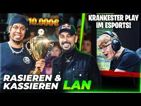 EINE NEUE LEGENDE WURDE GEBOREN! 😱 | 10.000€ RASIEREN & KASSIEREN LAN w/ @SidneyEweka
