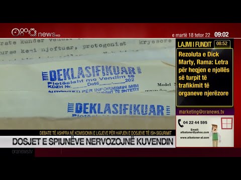 Edicioni informativ - 18 Tetor 2022 - Ora 09:00 - Ora News