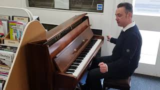 Video thumbnail for Weinbach Upright Acoustic Piano Teak - Rimmers Music by Rimmers Music