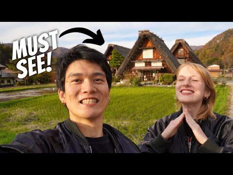 Day in my Life Traveling Japan Full Time 🚐🇯🇵 | 24 hours in Shirakawago (Iconic Traditional Village)