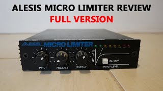 Video thumbnail for Alesis Micro Limiter Review [Full Version] by Consordini