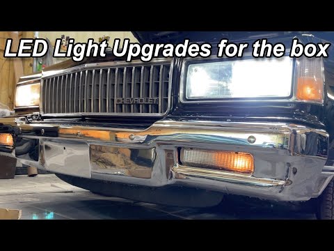Auxito led light upgrade for the Box Chevy Caprice