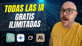 ChatGPT Pro, GEMINI Pro, GROK 4 y Más 👉 TODO GRATIS e ILIMITADO 🤯