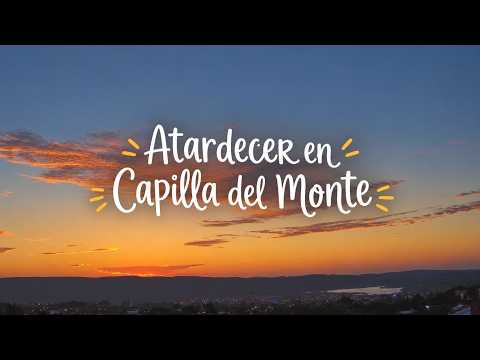 🔴EN VIVO: Atardecer en el Dique El Cajón | Capilla del Monte | Cámara en Directo