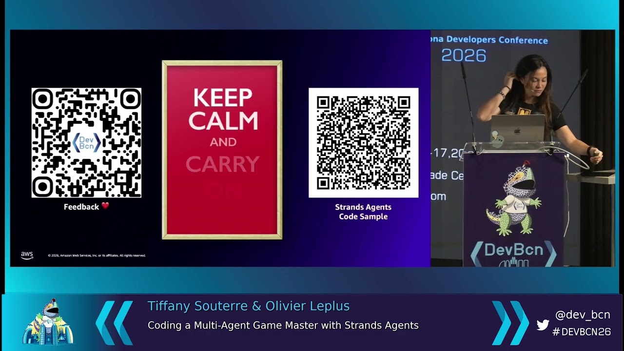Tiffany Souterre & Olivier Leplus -  Coding a Multi-Agent Game Master with Strands Agents