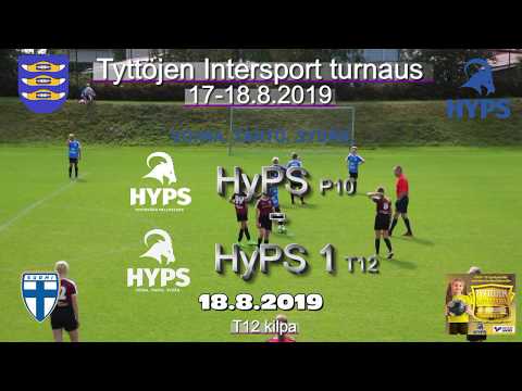 Tyttöjen Intersport-turnaus 2019 HyPS P10 vs HyPS 1 T12