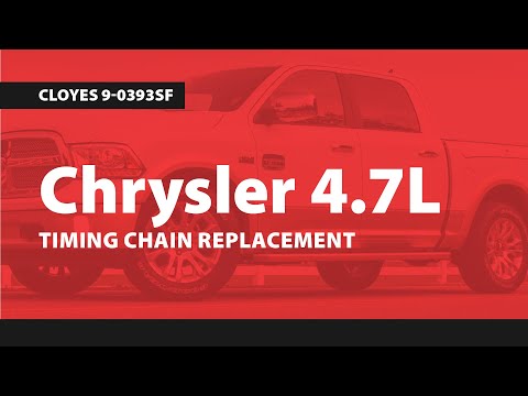 Chrysler 4.7L Timing Chain Replacement, Cloyes 9-0393SF