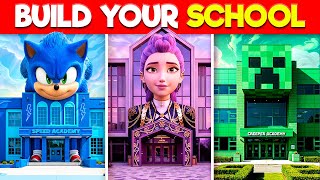 Would You Rather...? Build Your Luxury Dream School 🤑🏫 !!