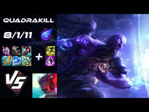 MID Ryze vs Yone [QUADRAKILL] - NA Challenger Patch 25.24