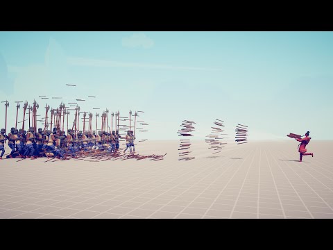 GOD CHO KO NU vs ARMIES - Totally Accurate Battle Simulator TABS