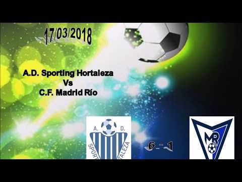 1ª parte A.D. Sporting Hortaleza vs C.F. Madrid Río Cadetes