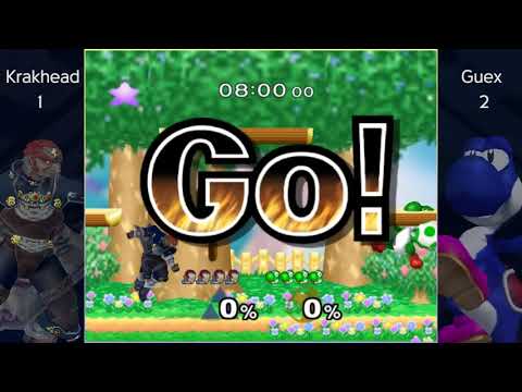 Mass Madness 27 - Krakhead (Ganondorf) vs Guex (Yoshi) - Melee LR3