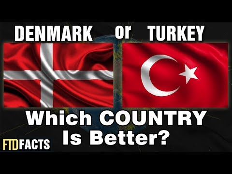 DENMARK or TURKEY - Which Country is Better?