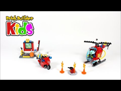 Vidéo LEGO Juniors 10685 : La valise Pompiers