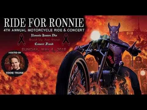 Ride For Ronnie 2018 - Ronnie James Dio Stand Up & Shout Cancer Fund