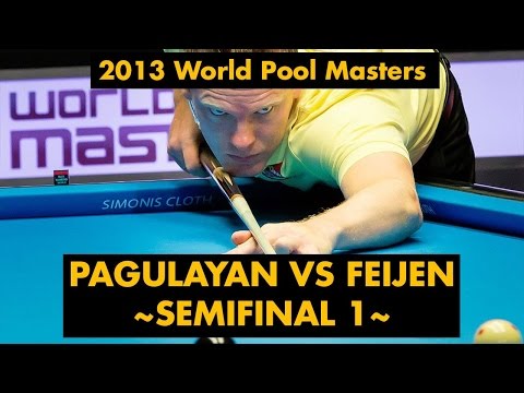 Alex PAGULAYAN vs Niels FEIJEN - SF 2013 World Pool Masters 9ball