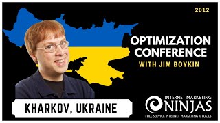 Jim Boykin - Speaking at Optimization Kharkov, Ukraine
