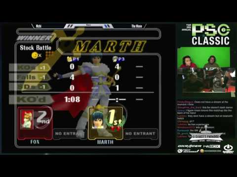 PSG Classic 3 - Melee - WQ - Mchi (Fox) vs The Moon (Marth)
