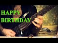Happy Birthday (Metal guitar version) 