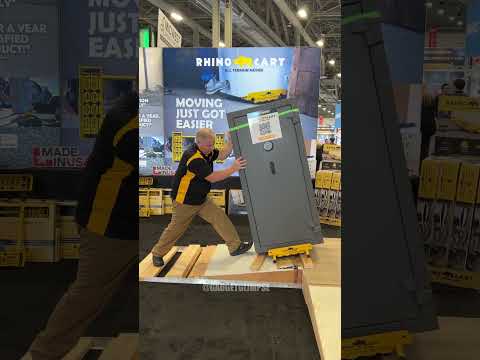 Rhino Cart Demonstration: Moving a Heavy Safe with Ease