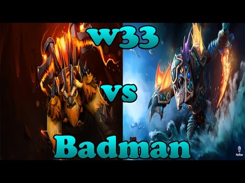 Badman (Slark) vs w33 (Earthshaker) SAFELANE EZ