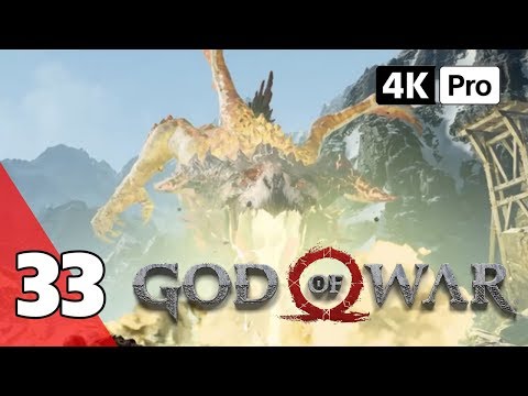 GOD OF WAR 4  Gameplay Walkthrough Part 33 Hraezlyr Boss Fight PS4 PRO No Commentary