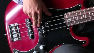 【Qsic】Fender USA American Deluxe Precision Bass N3 ASH WTR/R '10【売約済】